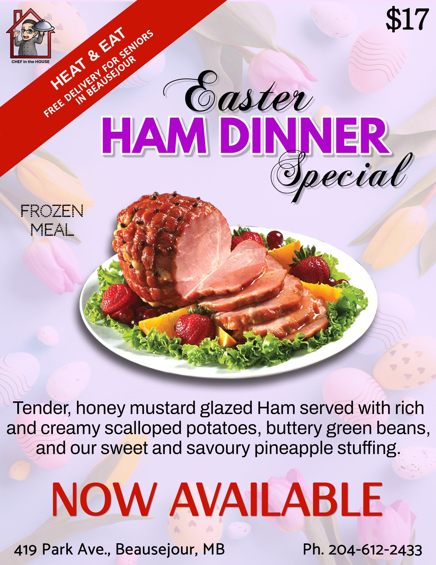 Easter Ham Dinner Special