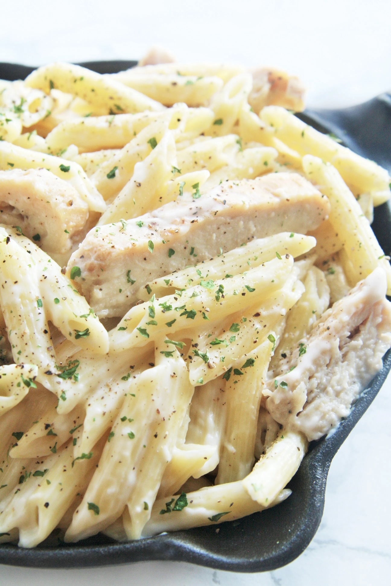 PASTA - Chicken Penne Alfredo