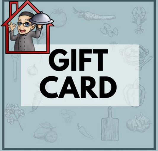 Chef in the House gift card