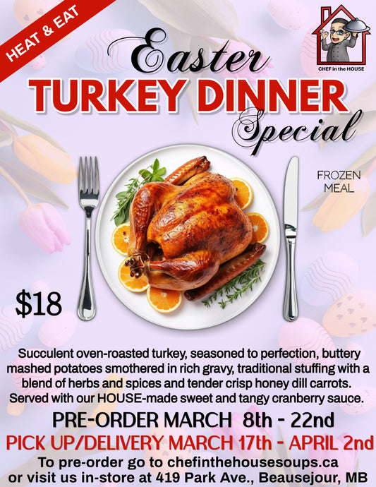 EASTER TURKEY DINNER PRE-ORDER